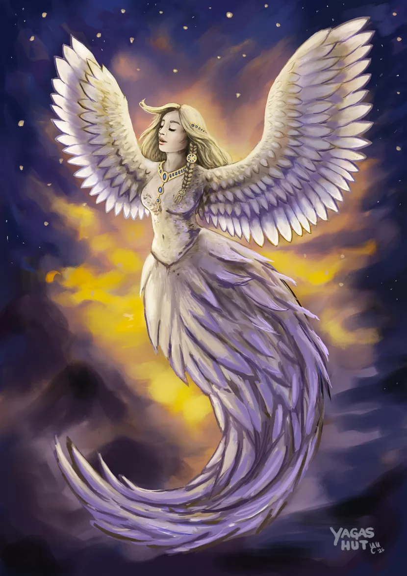 Alkonost - Slavic mythology